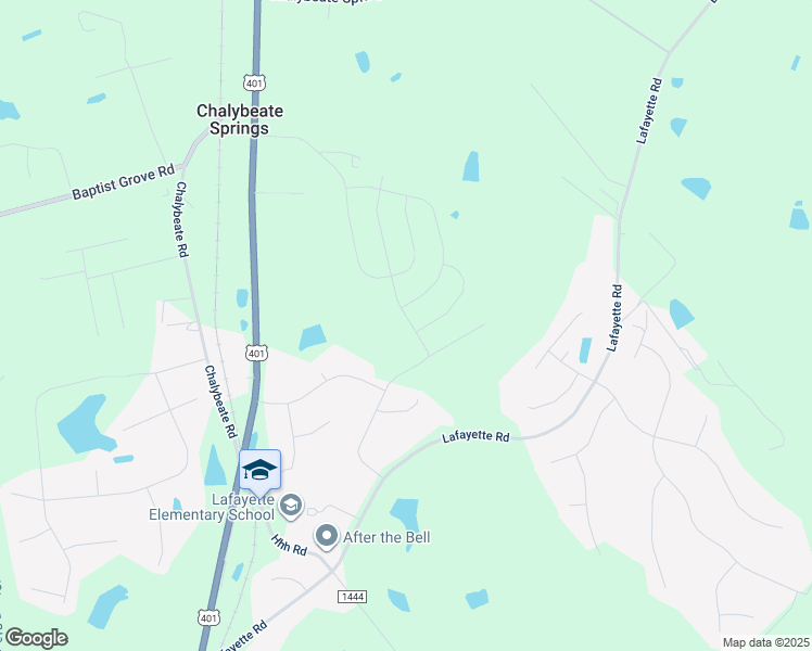 map of restaurants, bars, coffee shops, grocery stores, and more near Winterberry Way in Harnett County