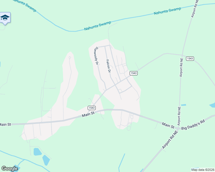 map of restaurants, bars, coffee shops, grocery stores, and more near 1616 Lancaster Road in Pikeville