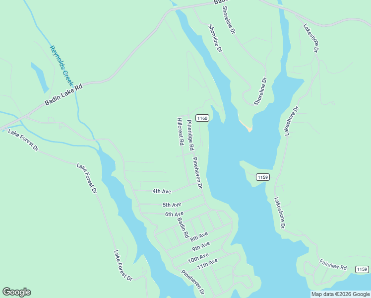 map of restaurants, bars, coffee shops, grocery stores, and more near 174 Hillcrest Road in New London