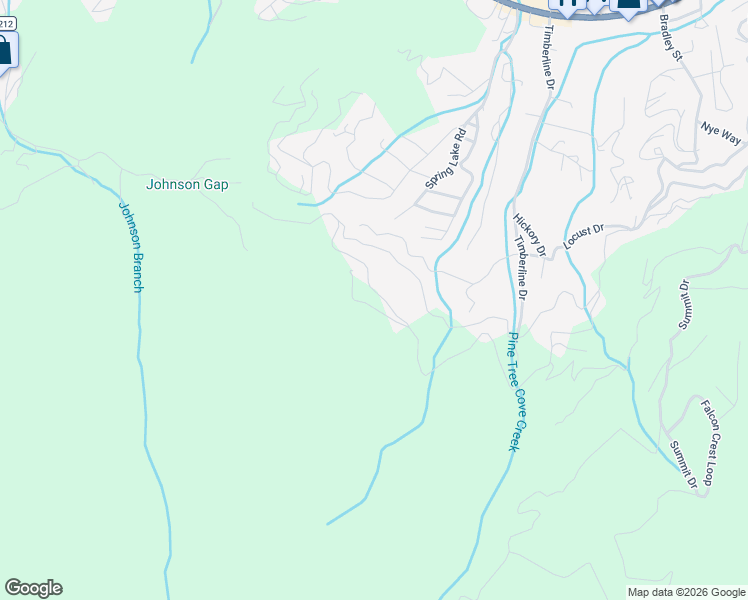 map of restaurants, bars, coffee shops, grocery stores, and more near 4 Buckeye Road in Maggie Valley