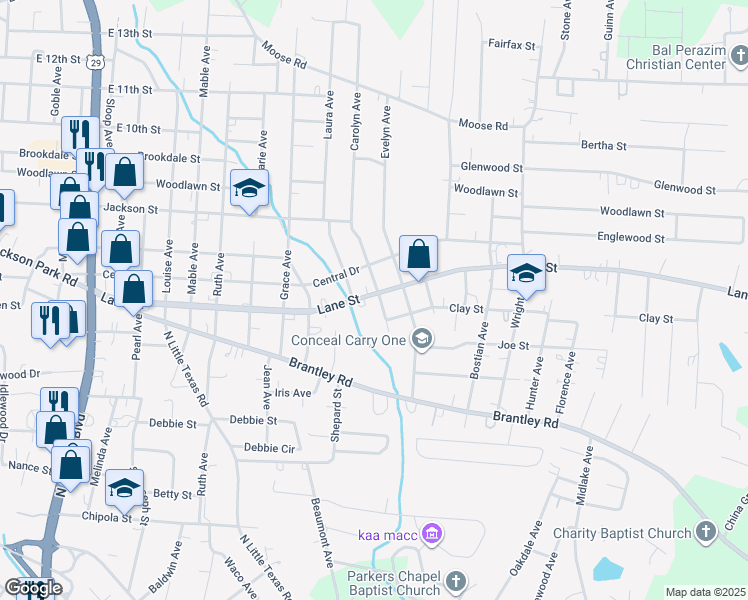 1602 Lane Street, Kannapolis NC Walk Score