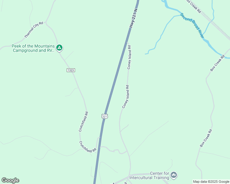 map of restaurants, bars, coffee shops, grocery stores, and more near 4392 U.S. 221 in Union Mills