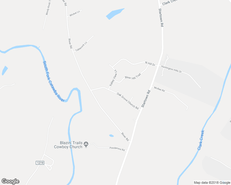 map of restaurants, bars, coffee shops, grocery stores, and more near 1251 Oak Grove Church Road in Lincolnton