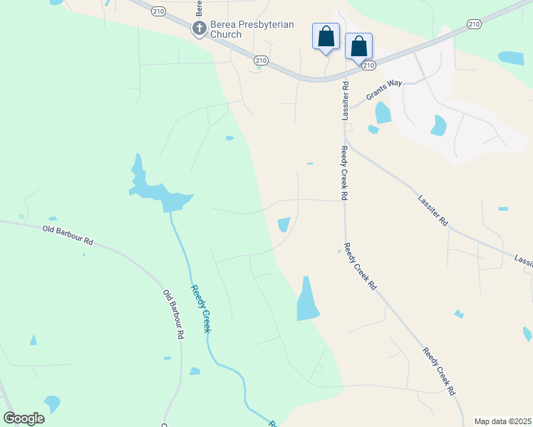 map of restaurants, bars, coffee shops, grocery stores, and more near in McGee Crossroads