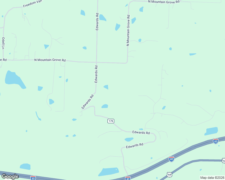 map of restaurants, bars, coffee shops, grocery stores, and more near 1714 Edwards Road in Alma