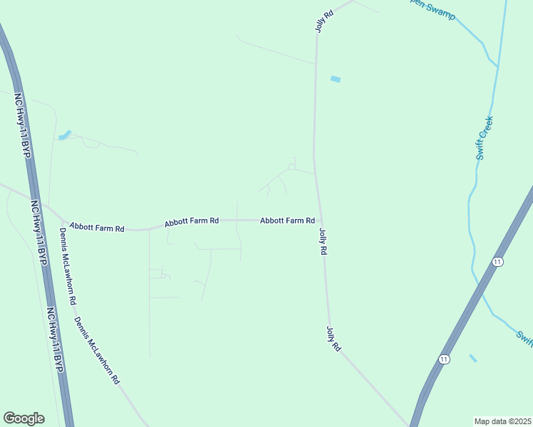 map of restaurants, bars, coffee shops, grocery stores, and more near 380 Abbott Farm Road in Ayden