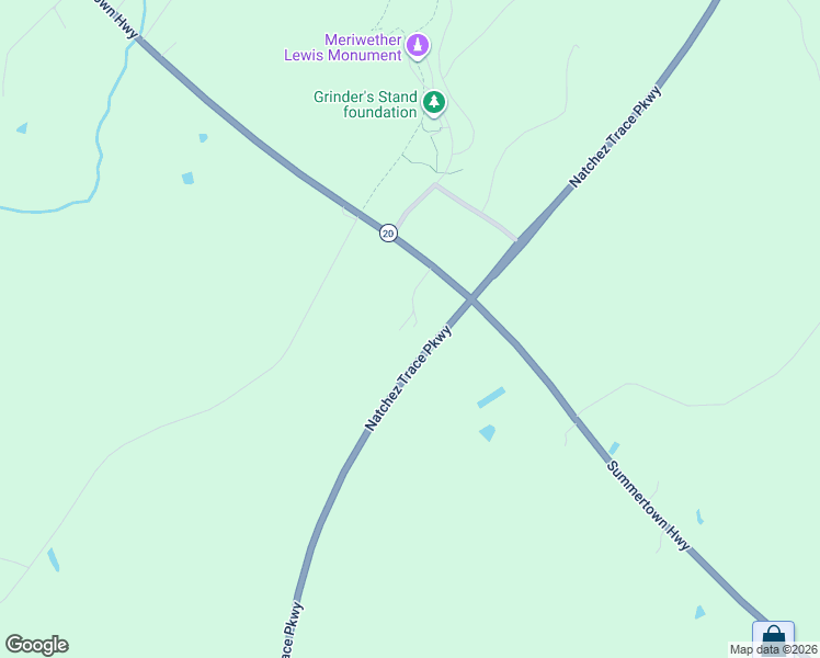 map of restaurants, bars, coffee shops, grocery stores, and more near 2524 Summertown Highway in Hohenwald