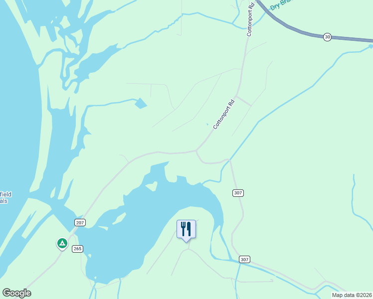 map of restaurants, bars, coffee shops, grocery stores, and more near 6029 Cottonport Road in Decatur