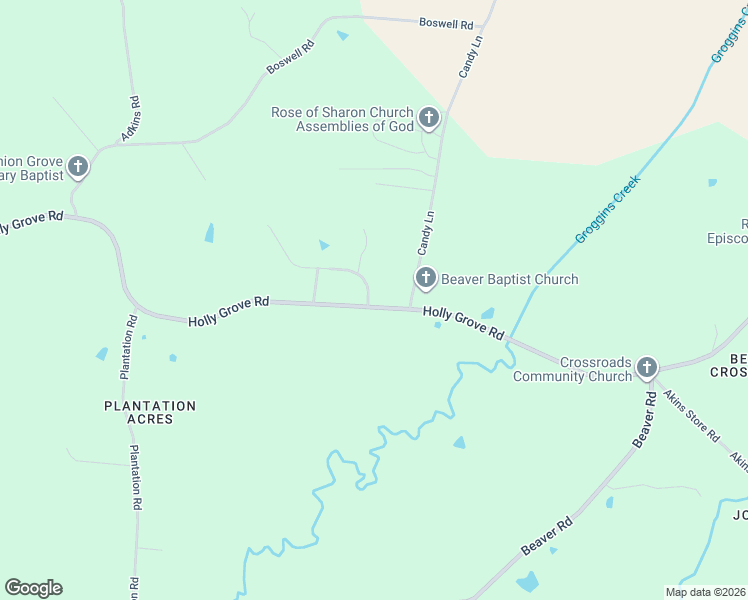 map of restaurants, bars, coffee shops, grocery stores, and more near 58 Beaver Creek Lane in Brighton