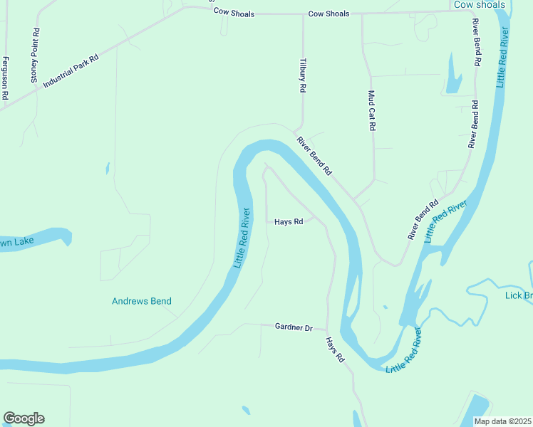map of restaurants, bars, coffee shops, grocery stores, and more near 885 Hays Road in Heber Springs