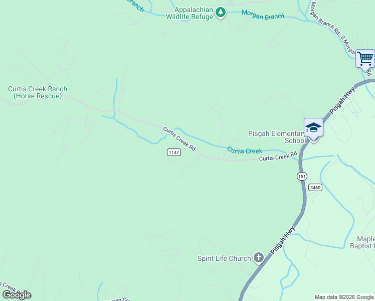 map of restaurants, bars, coffee shops, grocery stores, and more near 5 Walter Crawford Road in Candler
