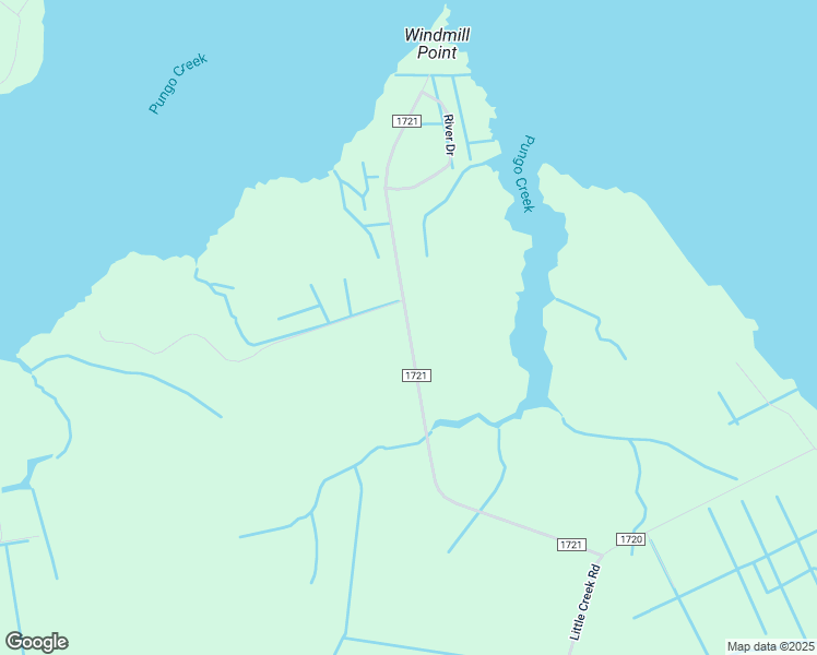 map of restaurants, bars, coffee shops, grocery stores, and more near Little Creek Road Extension in Beaufort County