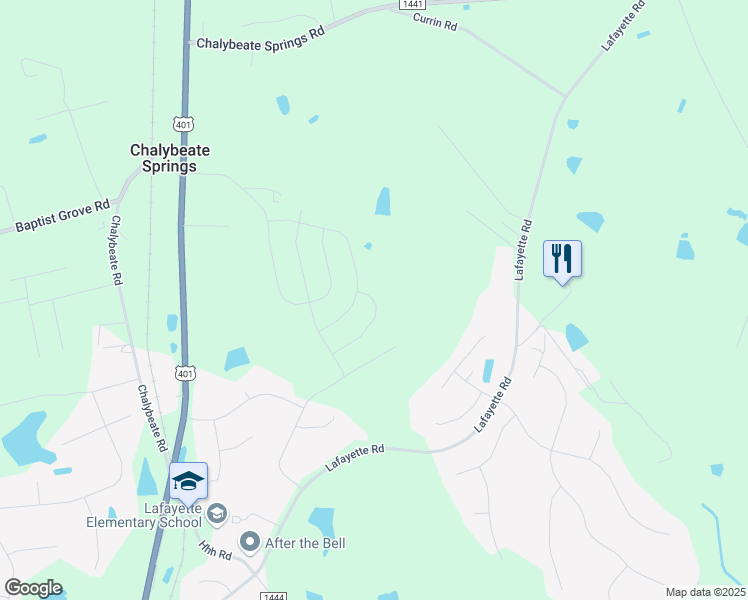 map of restaurants, bars, coffee shops, grocery stores, and more near 260 Kit Stewart Lane in Fuquay-Varina