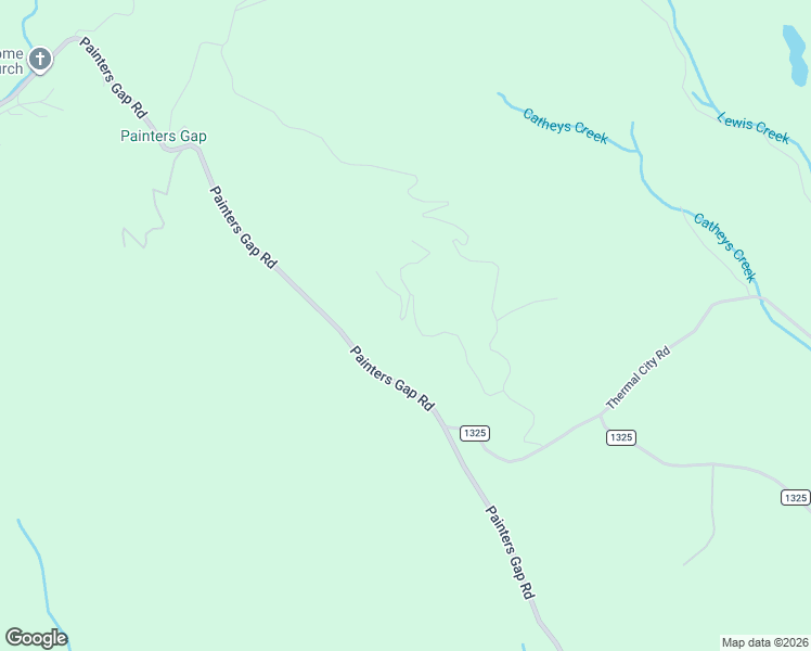 map of restaurants, bars, coffee shops, grocery stores, and more near 345 Lower Switch Back Road in Union Mills