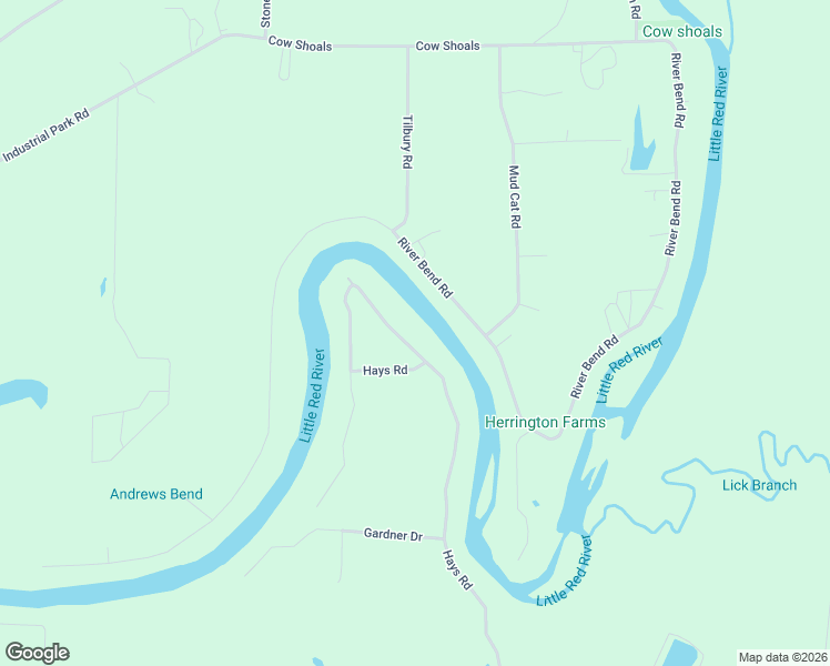 map of restaurants, bars, coffee shops, grocery stores, and more near 874 Hays Road in Heber Springs