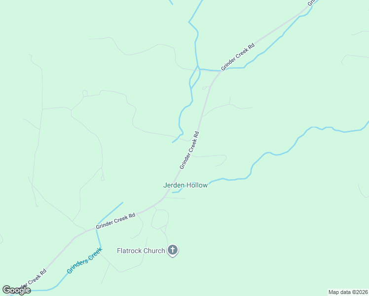 map of restaurants, bars, coffee shops, grocery stores, and more near 422 Grinder Creek Road in Hohenwald