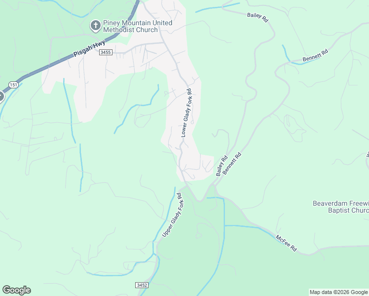 map of restaurants, bars, coffee shops, grocery stores, and more near 177 Lower Glady Fork Road in Candler