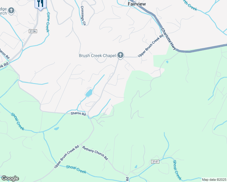 map of restaurants, bars, coffee shops, grocery stores, and more near 6 Landon Road in Fairview
