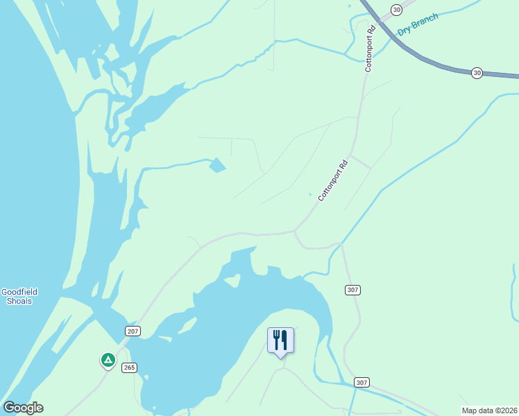 map of restaurants, bars, coffee shops, grocery stores, and more near 6029 Cottonport Road in Decatur