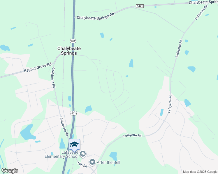 map of restaurants, bars, coffee shops, grocery stores, and more near Winterberry Way in Harnett County