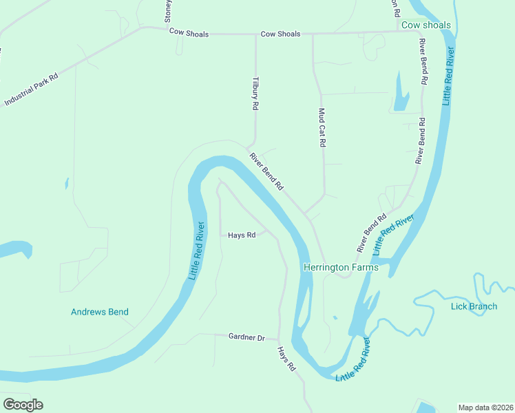 map of restaurants, bars, coffee shops, grocery stores, and more near 874 Hays Road in Heber Springs