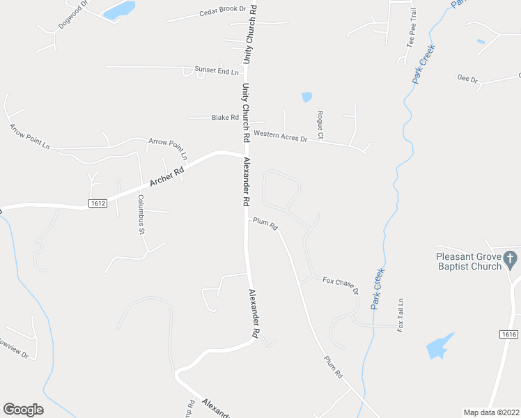 map of restaurants, bars, coffee shops, grocery stores, and more near 6631 Fox Ridge Circle in Davidson