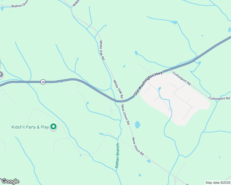 map of restaurants, bars, coffee shops, grocery stores, and more near 2670 White Oak Road in Dayton