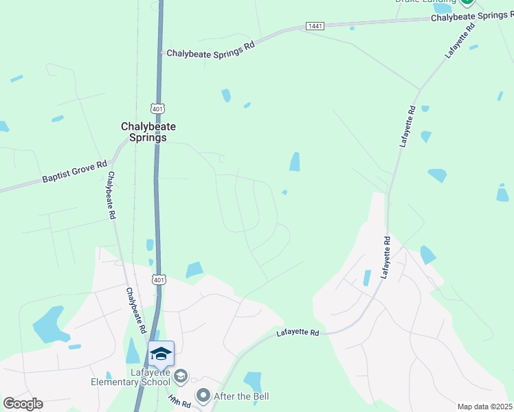 map of restaurants, bars, coffee shops, grocery stores, and more near Pecan Grove Lane in Harnett County