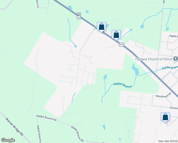 map of restaurants, bars, coffee shops, grocery stores, and more near 308 Atlantic Avenue in Shelbyville