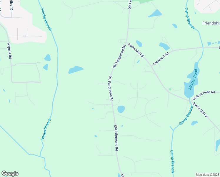 map of restaurants, bars, coffee shops, grocery stores, and more near 3592 Old Fairground Road in Angier