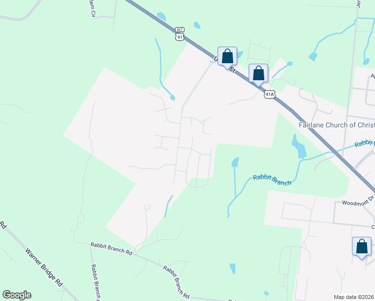 map of restaurants, bars, coffee shops, grocery stores, and more near 108 Saint Charles Place in Shelbyville