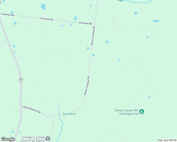 map of restaurants, bars, coffee shops, grocery stores, and more near 798 Swiss Colony Road in Hohenwald