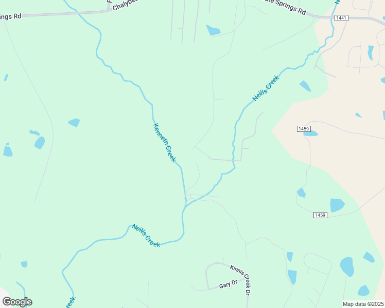 map of restaurants, bars, coffee shops, grocery stores, and more near 821 Cross Link Drive in Angier