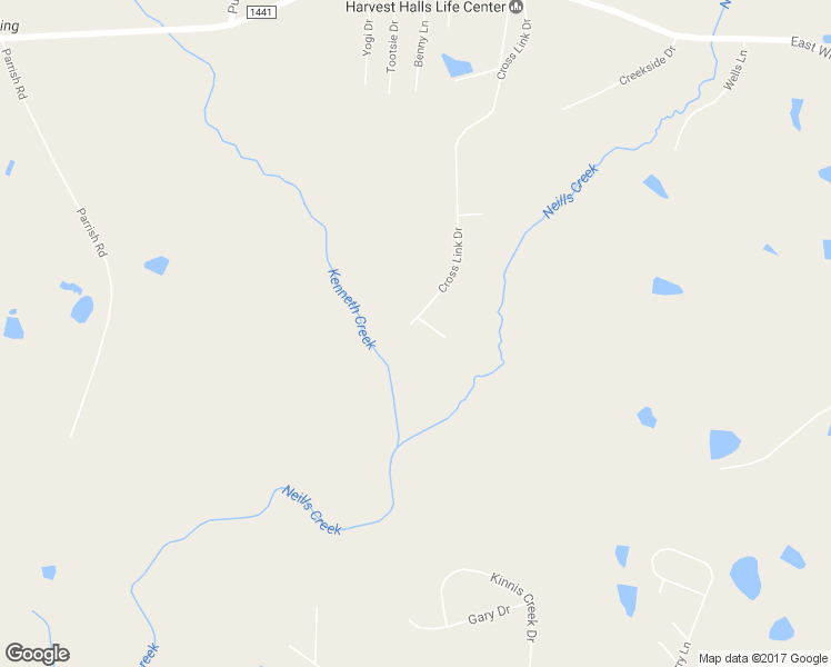 map of restaurants, bars, coffee shops, grocery stores, and more near 821 Cross Link Drive in Angier