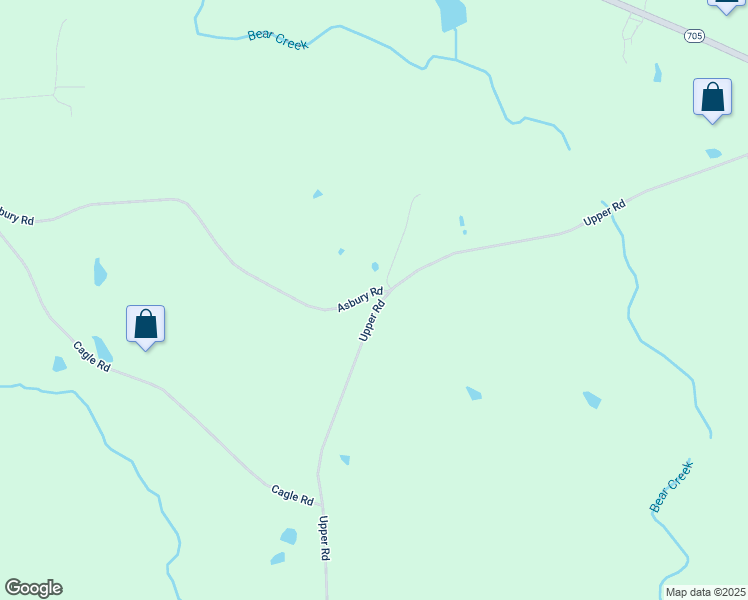 map of restaurants, bars, coffee shops, grocery stores, and more near 125 Asbury Road in Seagrove