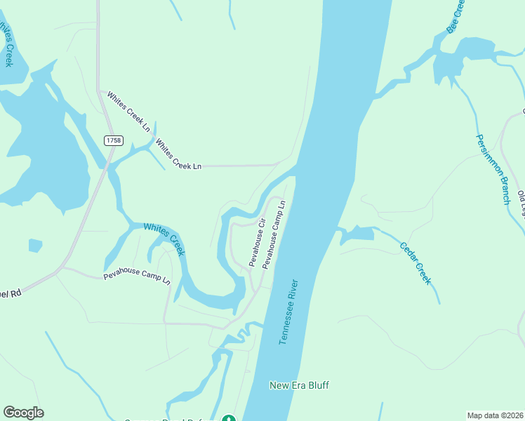 map of restaurants, bars, coffee shops, grocery stores, and more near 1194 Pevahouse Camp Lane in Decaturville