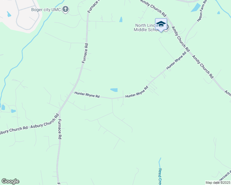 map of restaurants, bars, coffee shops, grocery stores, and more near 4473 Hunter Rhyne Road in Lincolnton