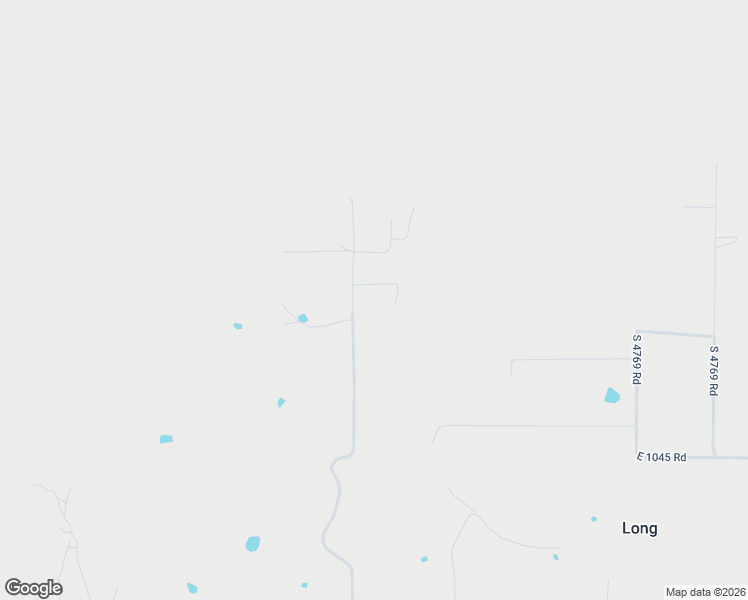 map of restaurants, bars, coffee shops, grocery stores, and more near 104177 South 4760 Road in Muldrow