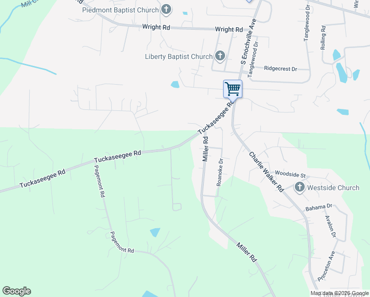 map of restaurants, bars, coffee shops, grocery stores, and more near 5851 Tuckaseegee Road in Kannapolis