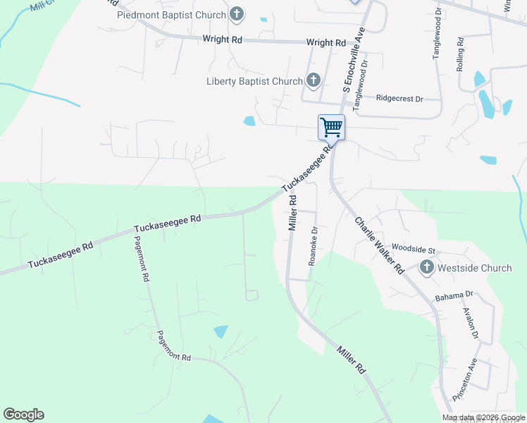 map of restaurants, bars, coffee shops, grocery stores, and more near 5851 Tuckaseegee Road in Kannapolis