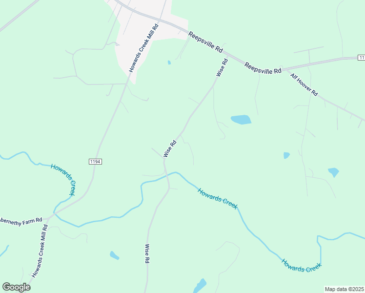 map of restaurants, bars, coffee shops, grocery stores, and more near 1002 Wise Road in Vale