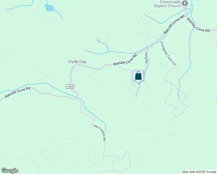 map of restaurants, bars, coffee shops, grocery stores, and more near 369 Calhoun Ridge Dr in Waynesville