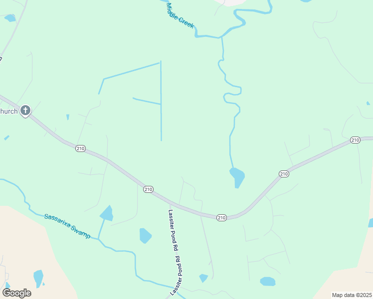map of restaurants, bars, coffee shops, grocery stores, and more near 5594 North Carolina 210 in Smithfield