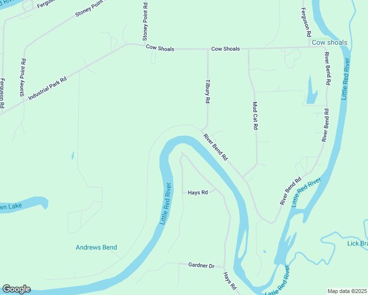 map of restaurants, bars, coffee shops, grocery stores, and more near 2669 River Bend Road in Heber Springs