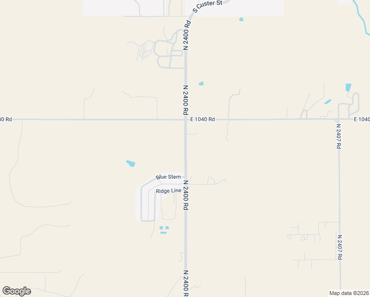 map of restaurants, bars, coffee shops, grocery stores, and more near 10410 North 2400 Road in Weatherford