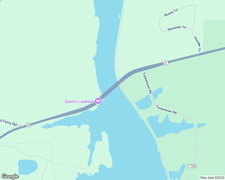 map of restaurants, bars, coffee shops, grocery stores, and more near 64 North Carolina 8 in Denton