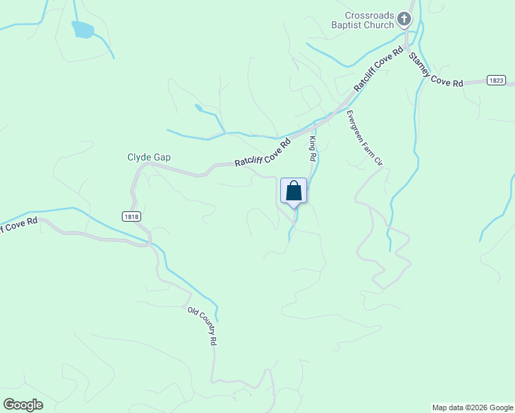 map of restaurants, bars, coffee shops, grocery stores, and more near 464 Valley Overlook Drive in Waynesville