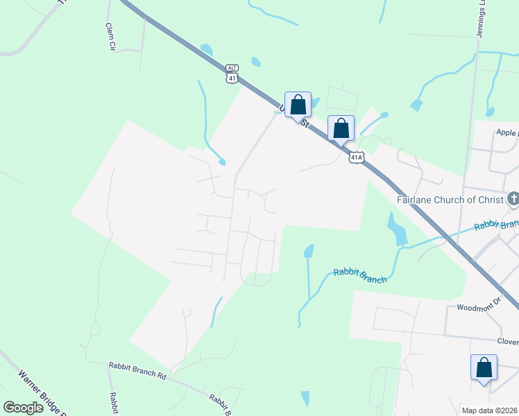 map of restaurants, bars, coffee shops, grocery stores, and more near 300 Atlantic Avenue in Shelbyville