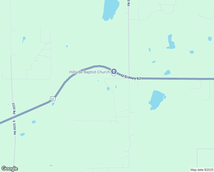 map of restaurants, bars, coffee shops, grocery stores, and more near 104091 South 3340 Road in McLoud