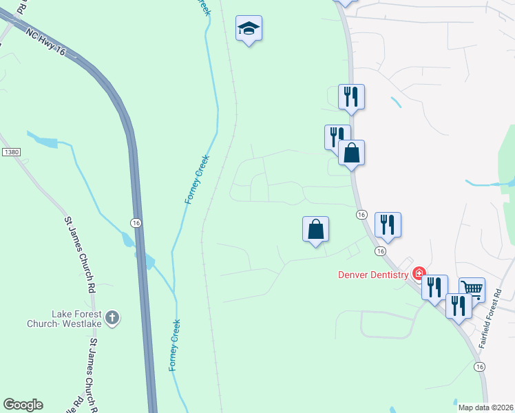 map of restaurants, bars, coffee shops, grocery stores, and more near 3221 Treyson Drive in Denver